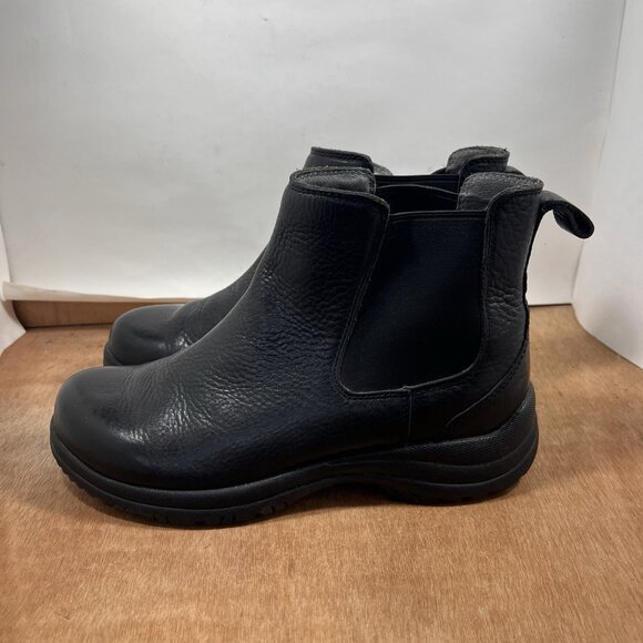 Dansko Chelsea Boots Black Leather Size EU 44 / US 10.5 with Elastic Panels main image 7